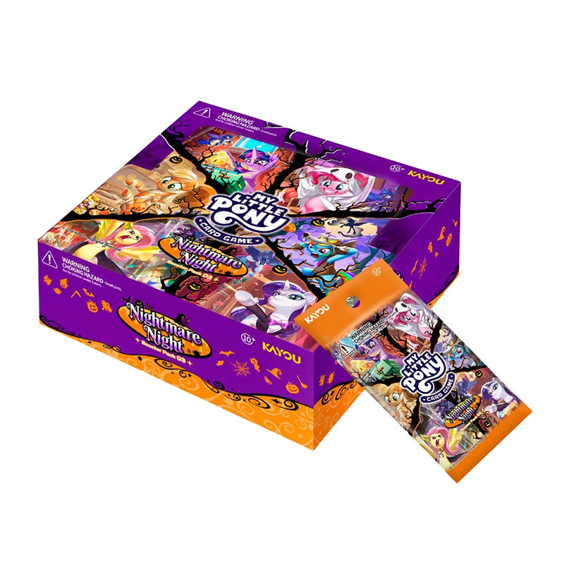 Kayou My Little Pony TCG Nightmare Night Foil Booster Box — alternate view